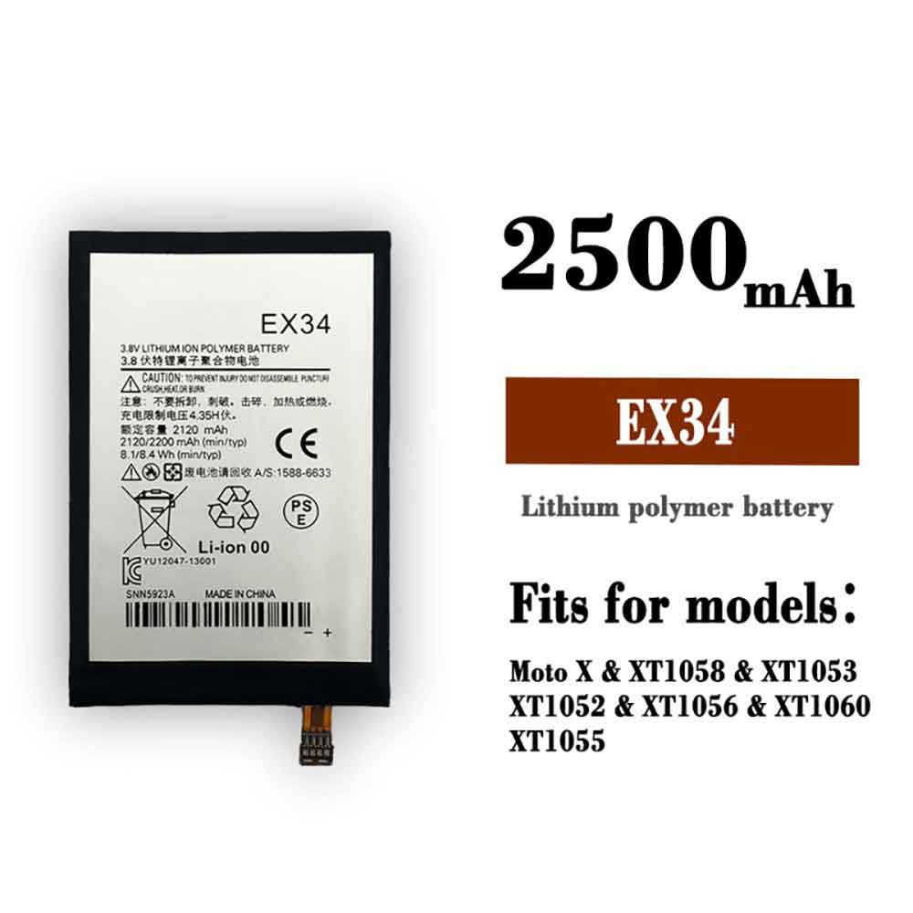 Batería para XT1575-Moto-X-Pure-Edition-/motorola-EX34